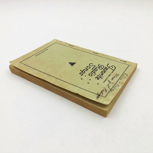 Favorite Radio Songs by Virgil O. Stamps, 1937 Enlarged Edition - Picture 6 of 6